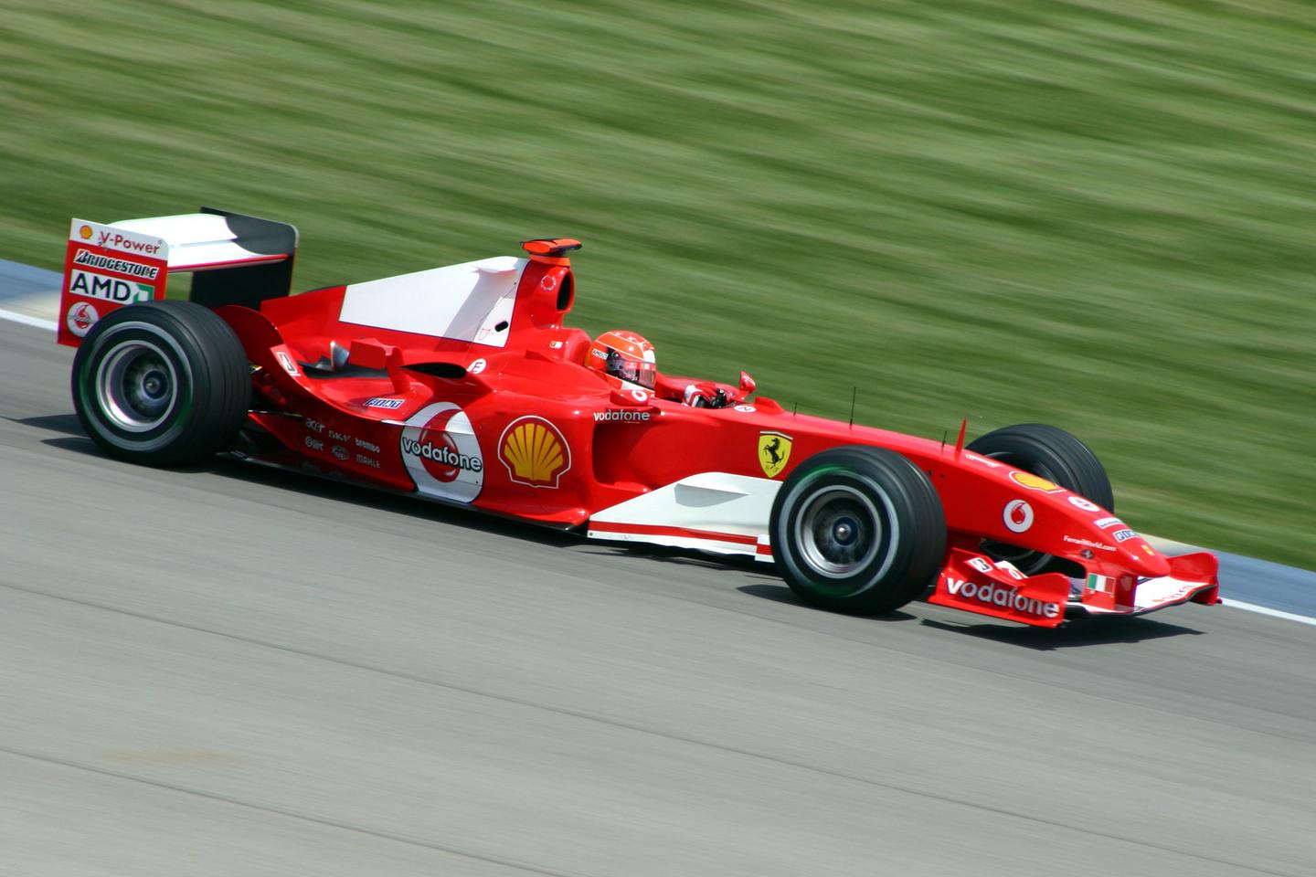 Another Michael Schumacher helmet with an astonishing provenance.