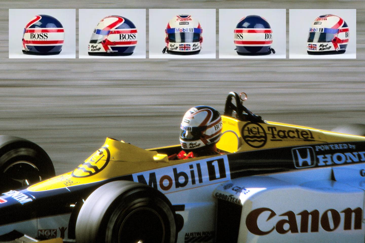 Nigel Mansell was pure "Box Office." He was so courageous that the faithful christened him "il leone" (the lion).
