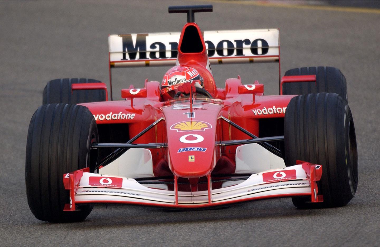 If you can't afford an F1 car, there could me no more iconic trophy from Michael Schumacher's glory days with Ferrari than a helmet that was worn to two Grand Prix wins, one of them in Monaco no less.