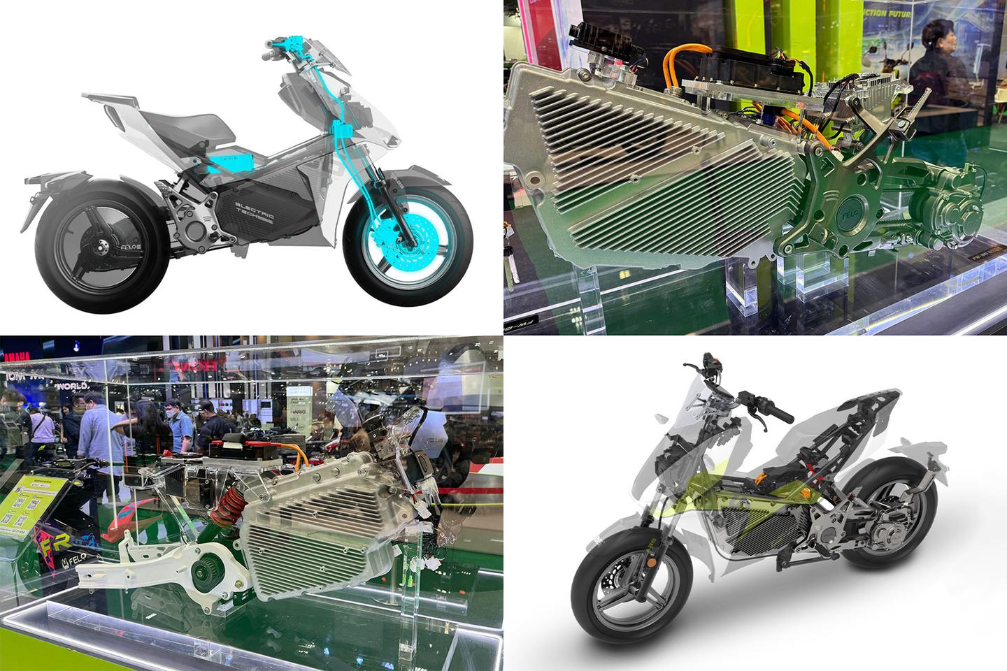 Just as the automotive world has been revolutionised by the manufacturing economies of the electric vehicle, so too will the motorcycle world, and one of the companies starting with a clean sheet to address this opportunity is purpose-built Electric Motorcycle Company Smartech. The technology on display was impressive.