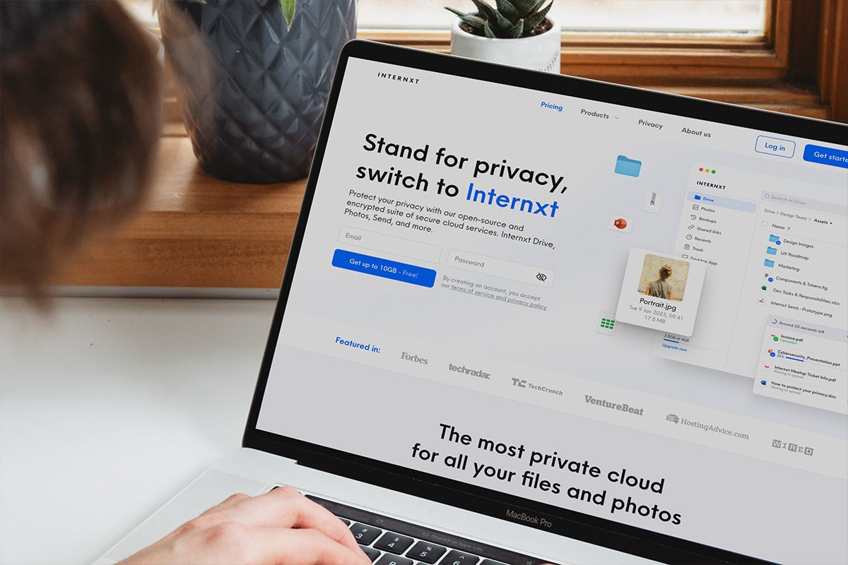 Get Secure Cloud Storage on a 2TB Lifetime Plan With Internxt for $150