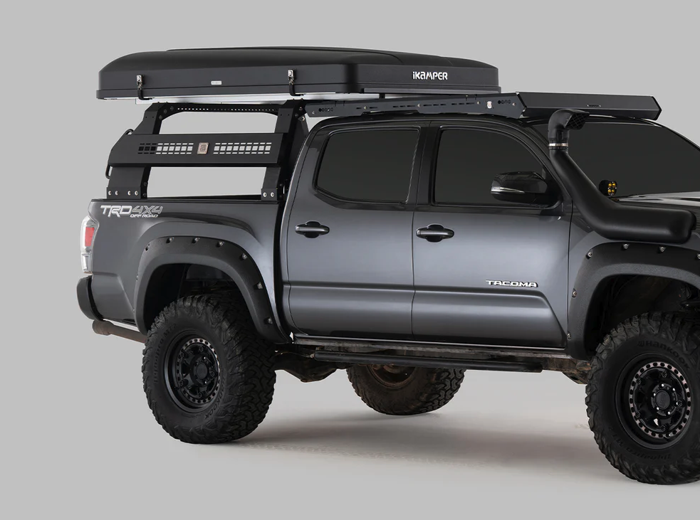 While the DLX additions do add about 25 lb of weight, they don't add to the 13.5-in packed height of the Skycamp, according to iKamper's listed specs