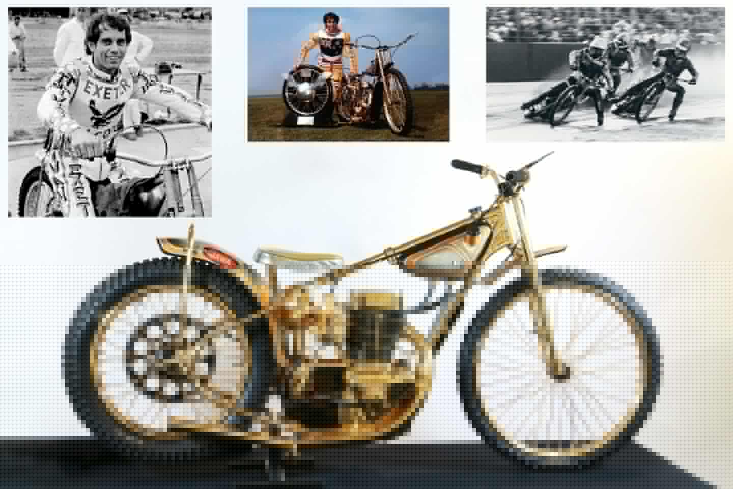 Ivan Mauger is one of those "once in a generation" athletes that dominated his domain globally for a decade, and they gold-plated one of his many championship-winning bikes in his honor. It was one of several bikes sold as one lot that also included a warehouse full of trophies and memorabilia for $1.7 million.