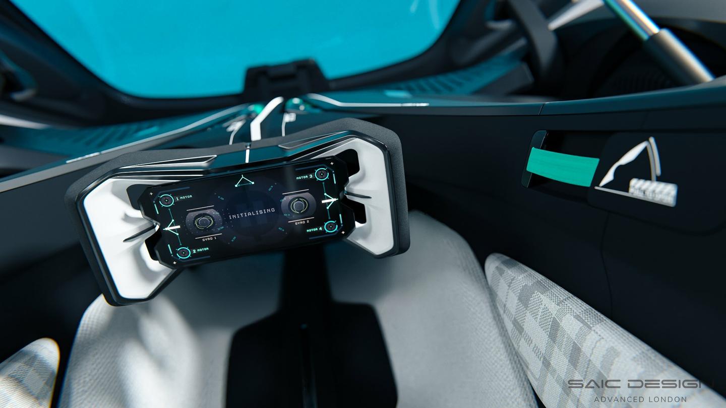 The MG EXE181 prototype has a fascinating steering wheel - we can't wait to see all of the tricks it might perform.