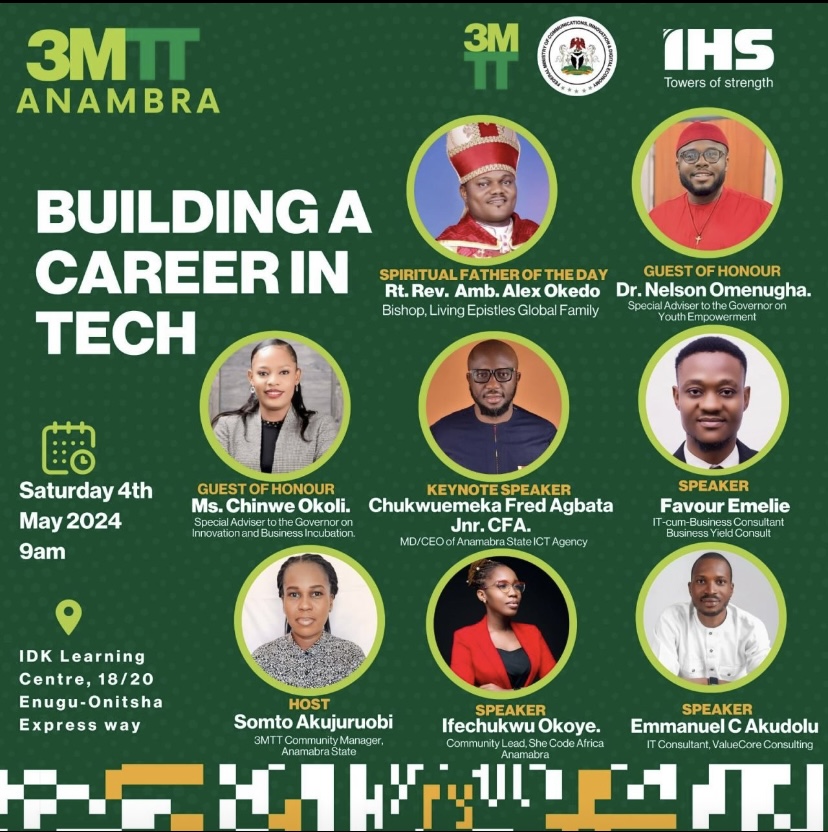 3MTT: Tech networking meetup holds in Anambra