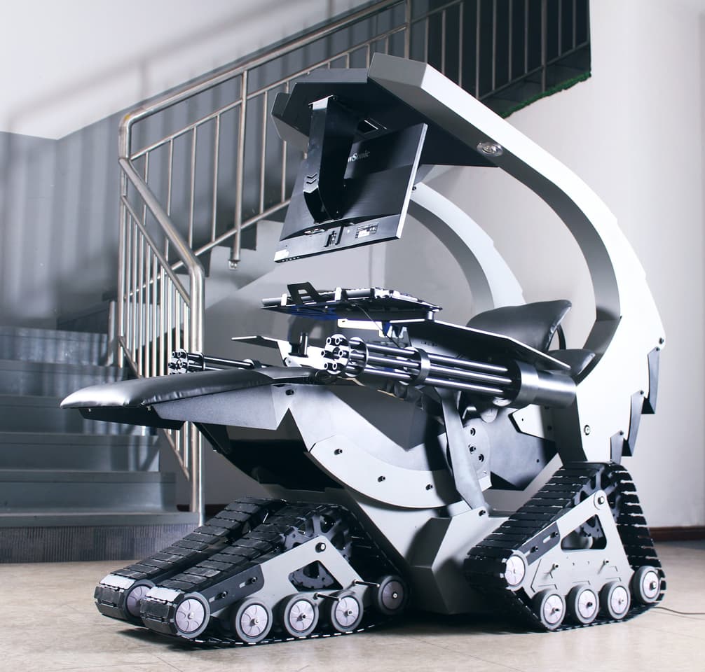 The single screen Gatling Battlestation