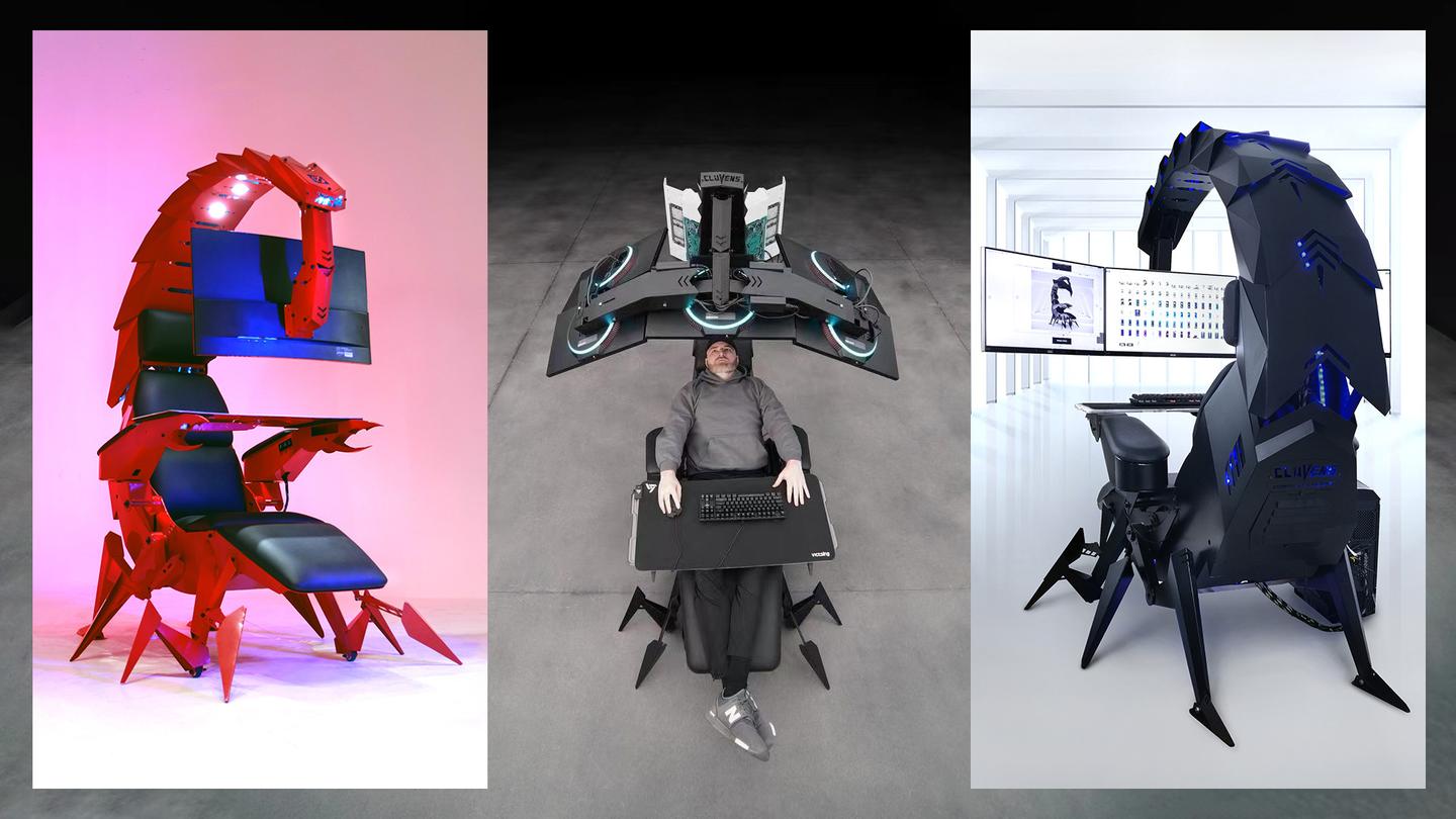 Cluvens has been making beautiful and functional workstations for many years, and the Scorpion is one of the company's best seller.