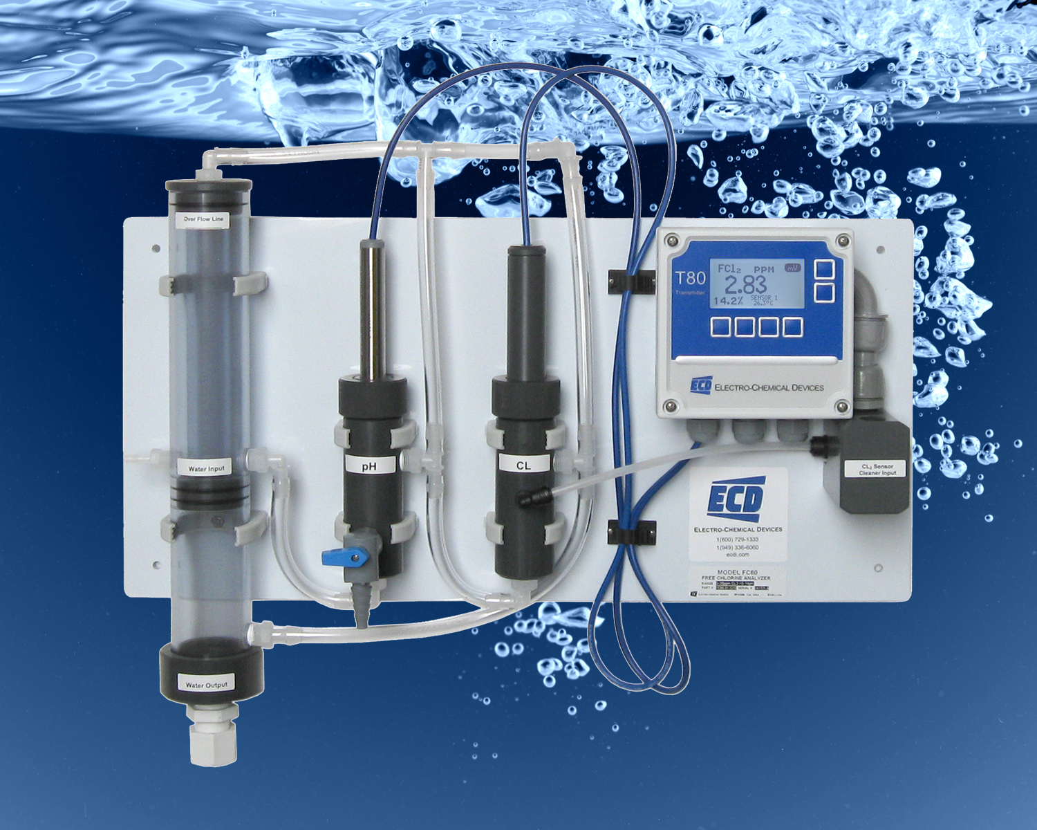 Easy-Button Free Chlorine Analyzer Delivers Performance With Less Maintenance and Lower Cost-of-Ownership