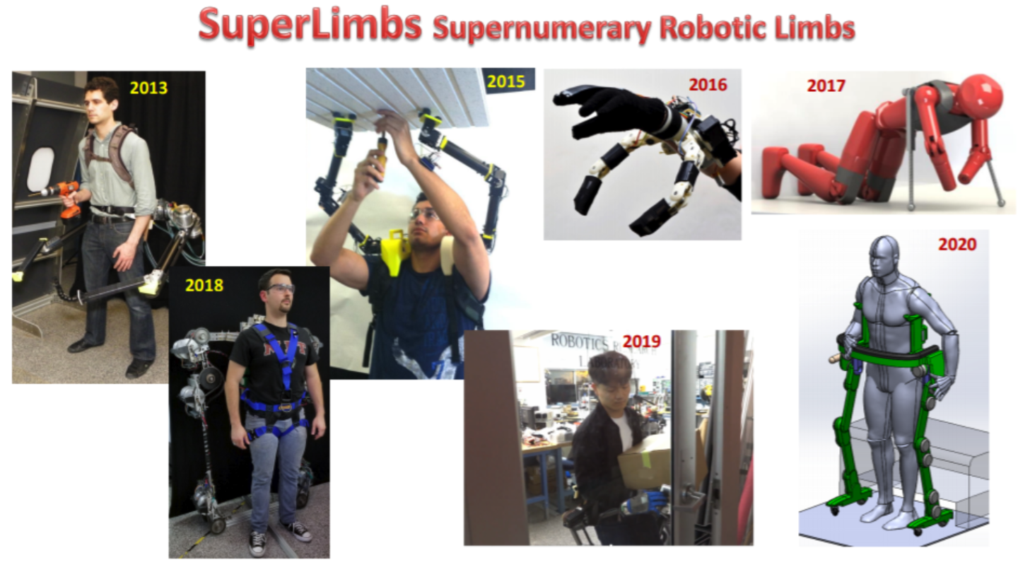 SuperLimbs have already been adapted to a number of different tasks