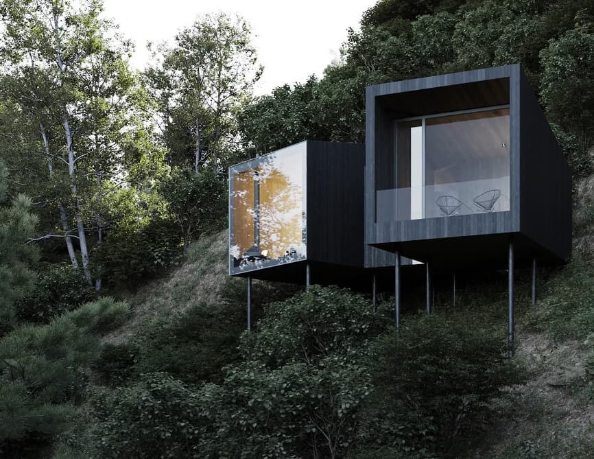 Rzhyshchiv cabins by SHOVK – Ukraine