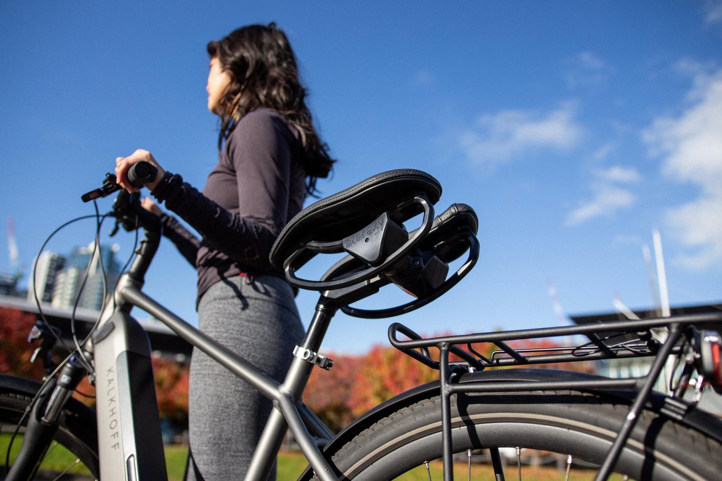The vabsRider is designed for use on bikes of various styles and sizes