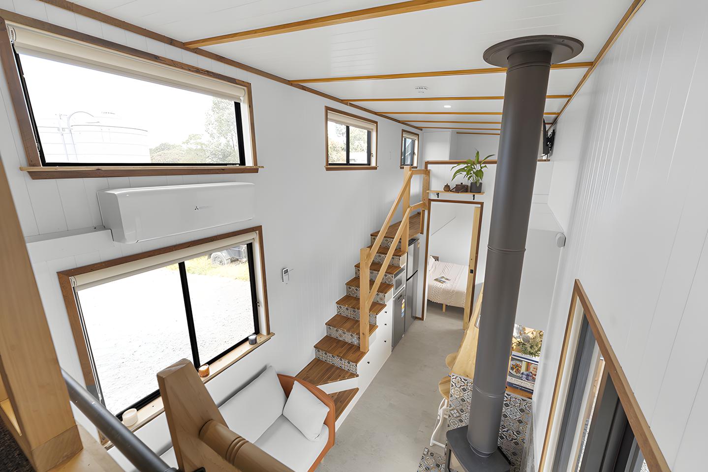 The Grevillea's interior looks light-filled thanks to its generous glazing