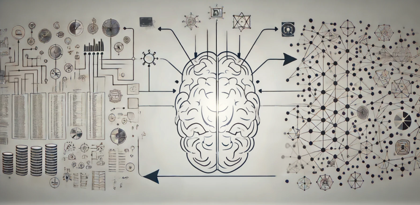 Massive amounts of data in, massively complex neural webs out