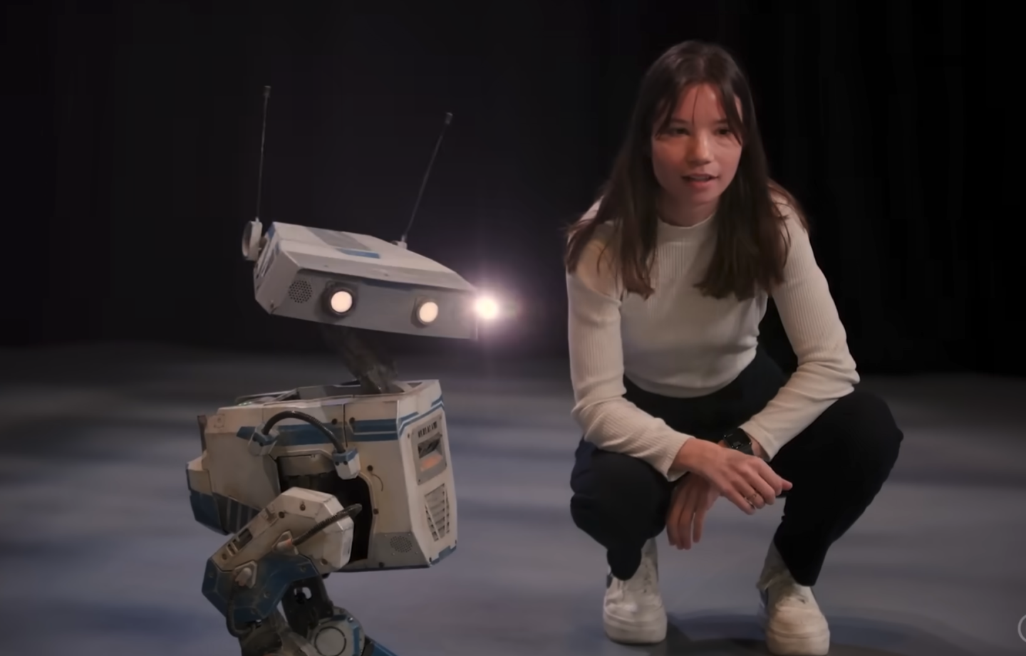 Personality is at the core of all this BD-1 style robot's motions