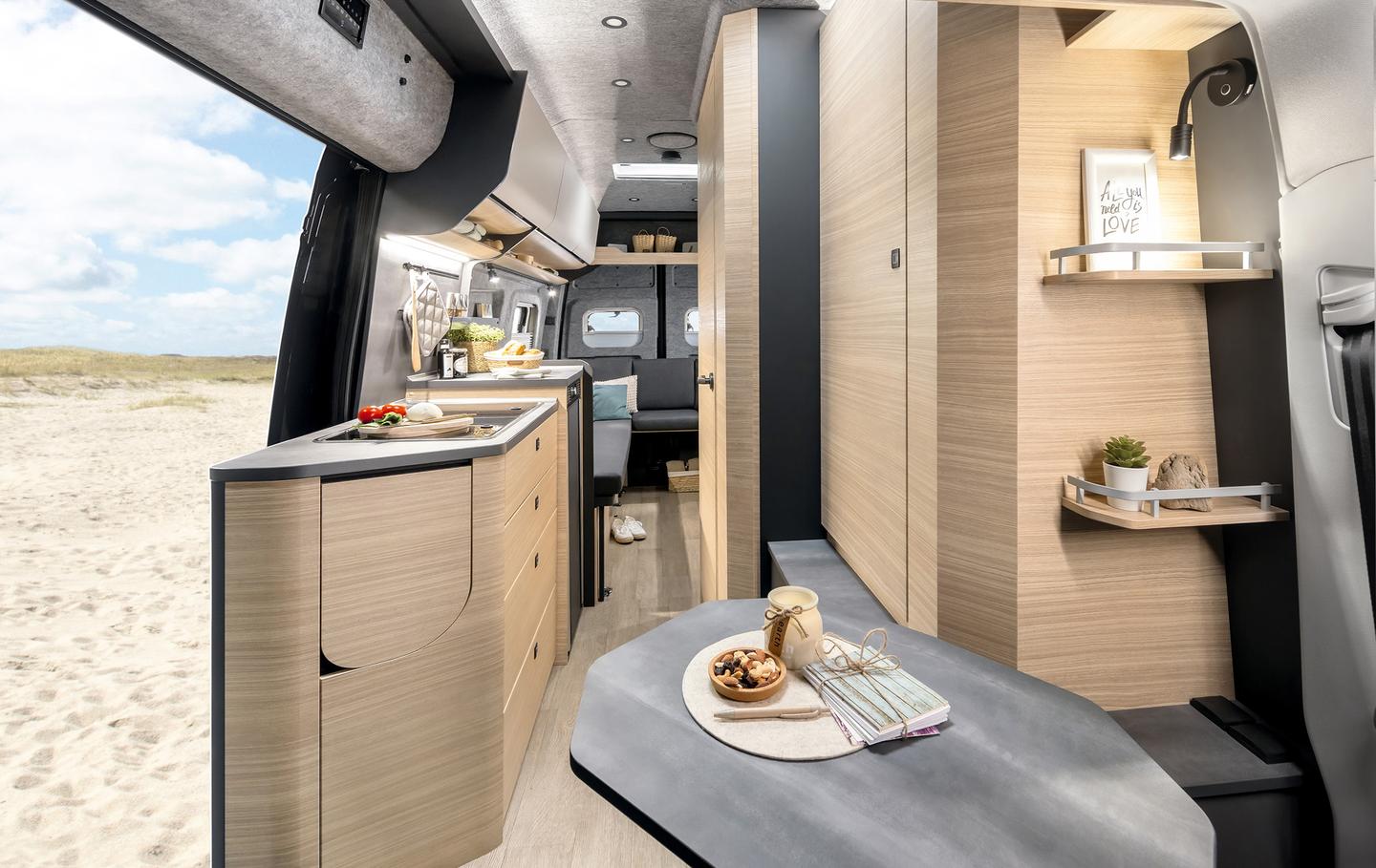 Hobby combines hygge with an extra-comfy dual-lounge floor plan