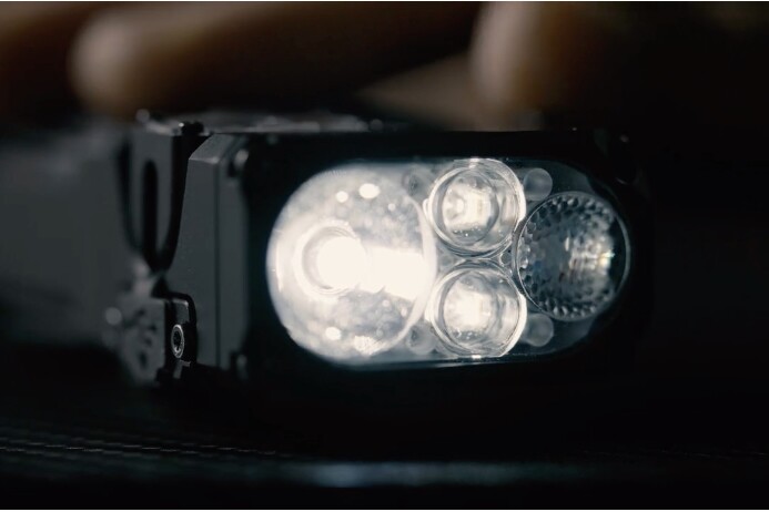 The Wuben X2Pro's four-LED Main beam