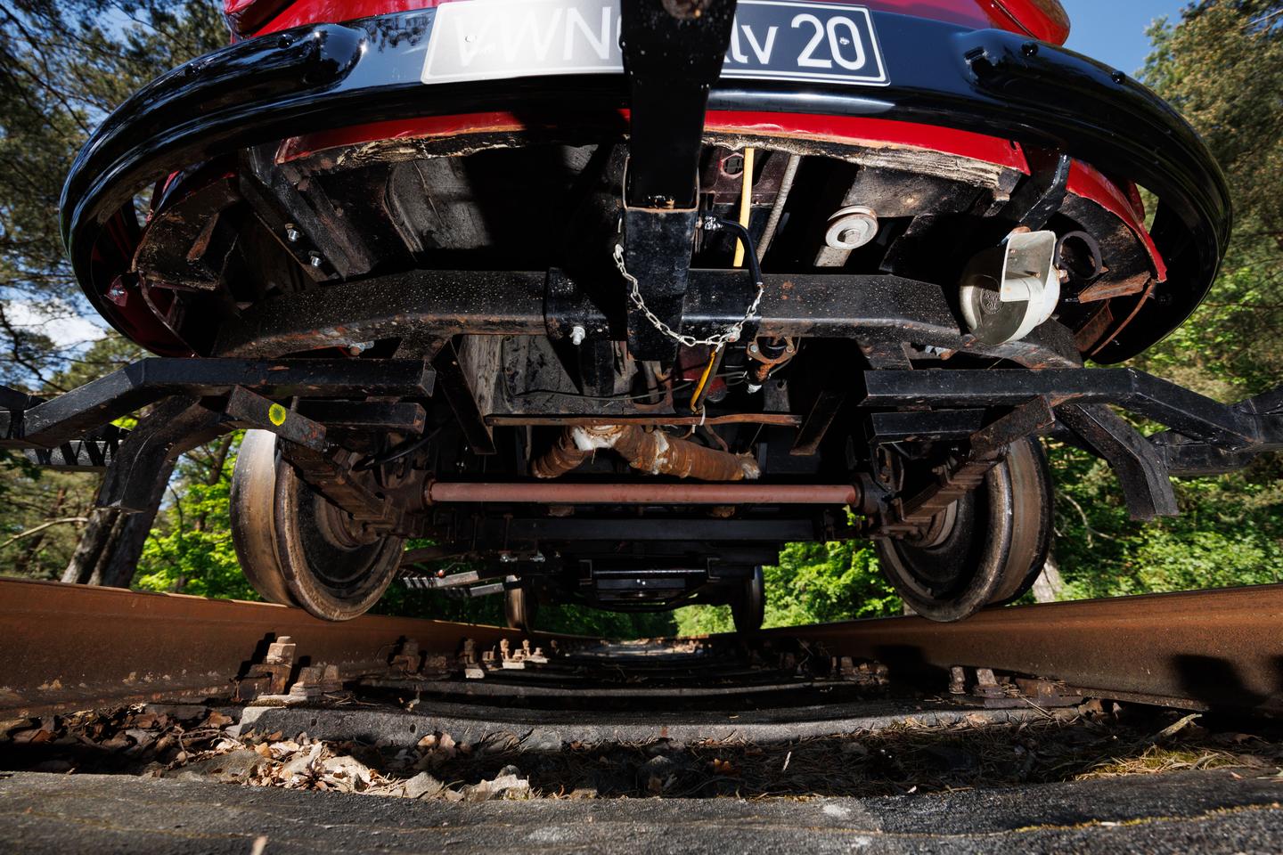 Volkswagen Classic's Klv-20 shows off its railway underpinnings