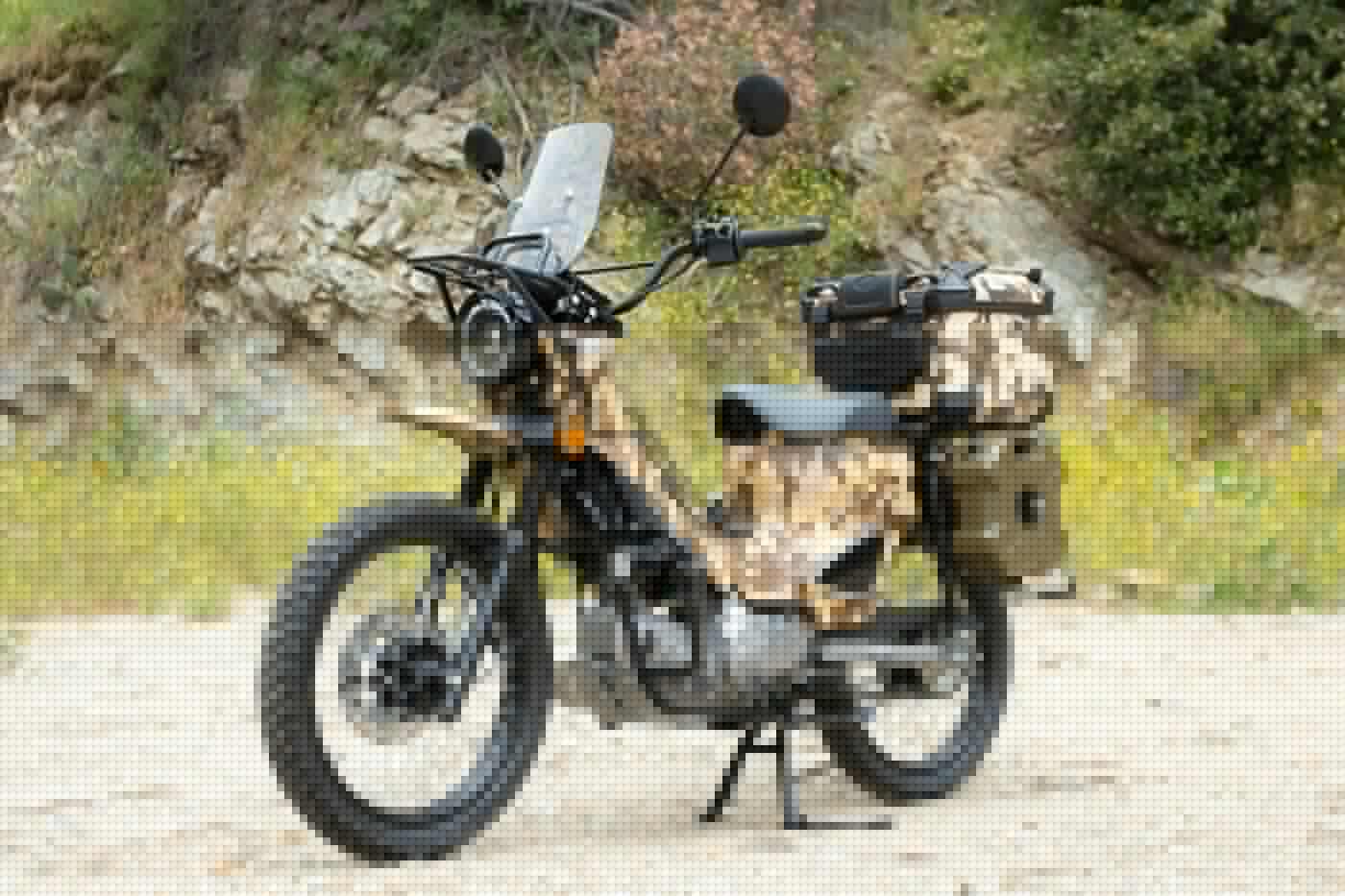 The Wolf 125 almost looks like something the military would use