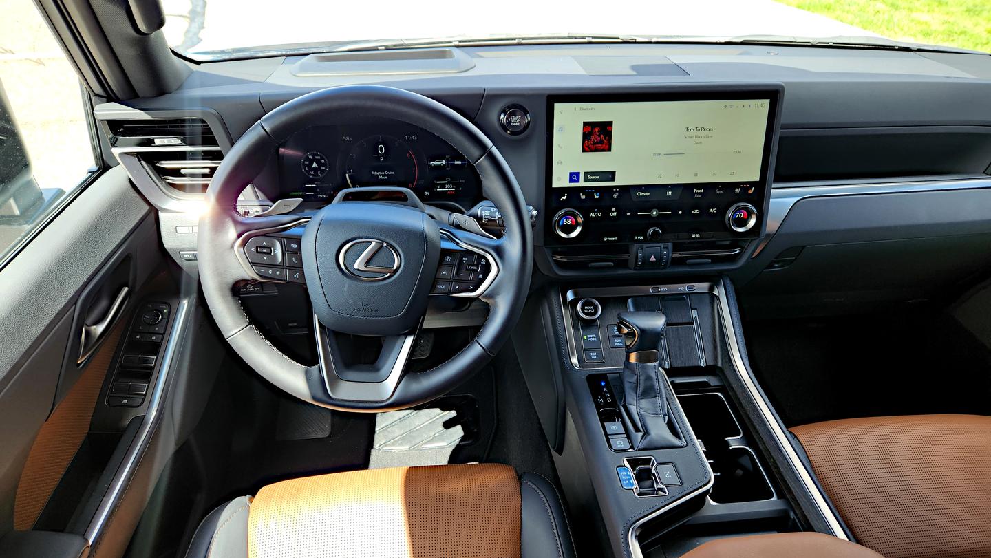 New technologies and a better interior layout are big steps forward for the new Lexus GX