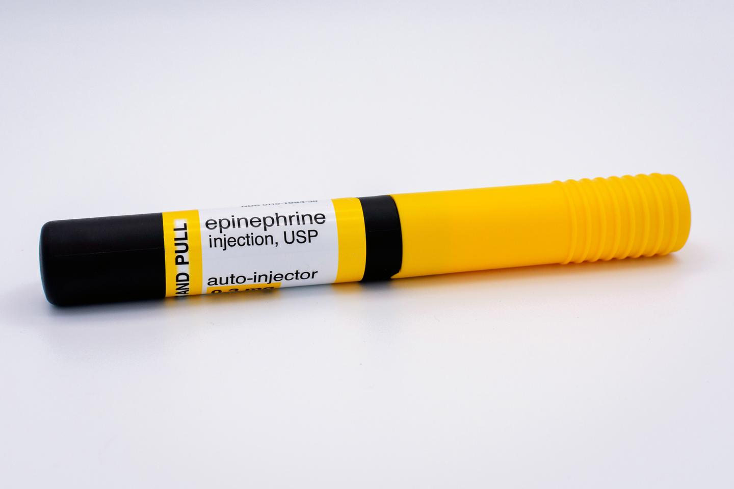 Program participants are provided with an adrenaline (epinephrine) injector, in case of severe allergic reaction