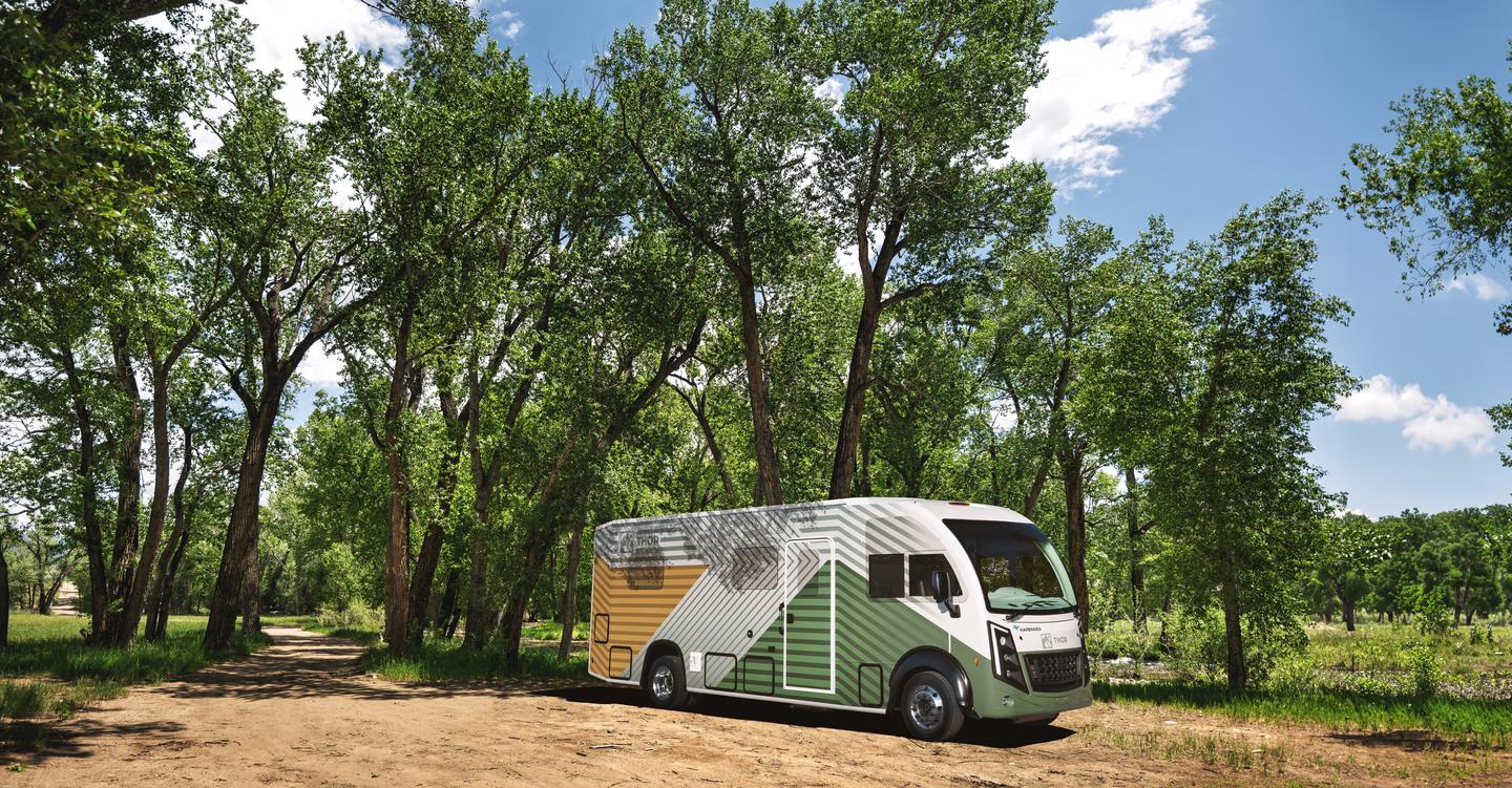 A bare chassis just doesn't have the impact of an actual RV, so Thor is debuting this Test Vehicle prototype at the Elkhart Deal