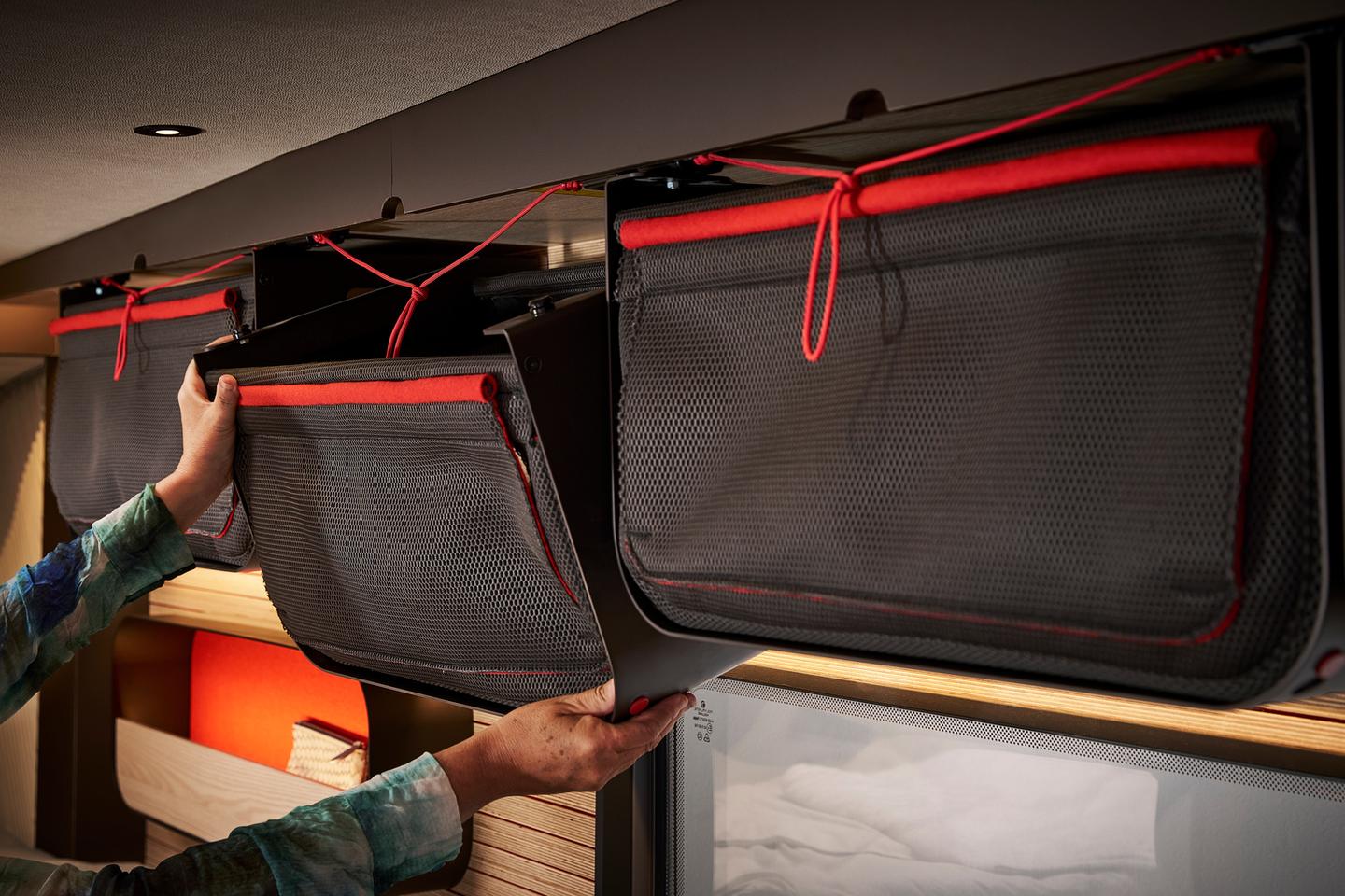 Pull the EasyFlex crates out and use them outdoors or as shopping bags