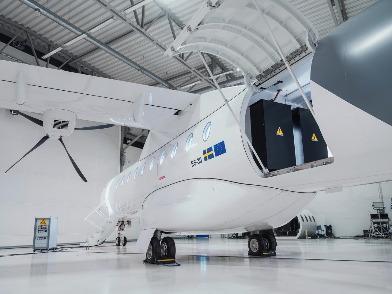 As will be the case with the ES-30, the Heart X1 demonstrator's batteries are in the rear of the aircraft
