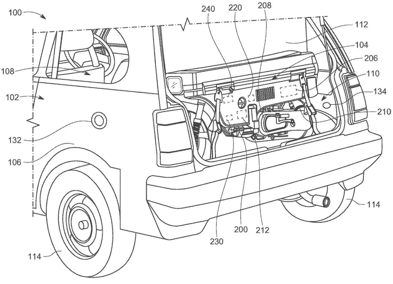 New patent drawings show a Motocompo-style design repurposed as an EV range extender