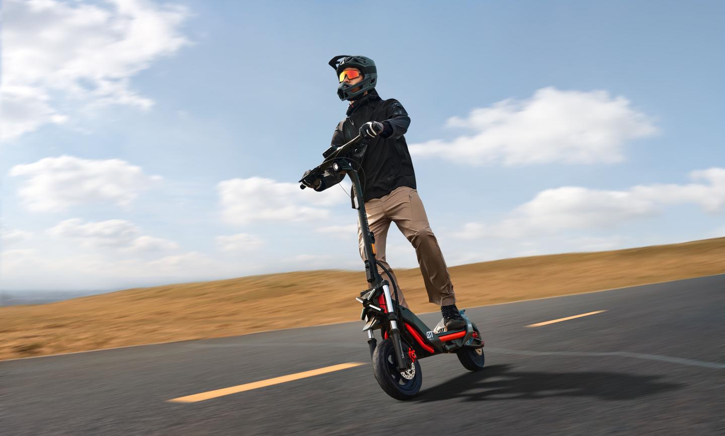 The ZT3 Pro is designed to motor along at up to 24.9 mph on- or off-road