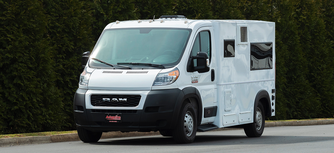 The Maxvan Access is a different style of Class B+ motorhome