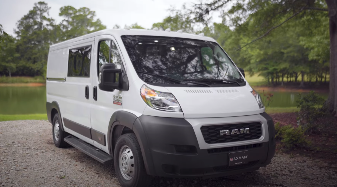 Just a standard camper van ... with a secret