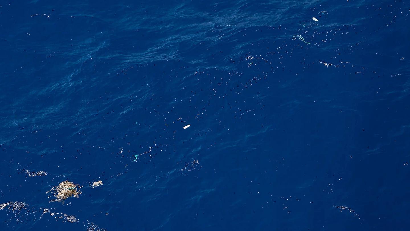Trillions of pieces of microplastics floating about the gyres of the Pacific ocean