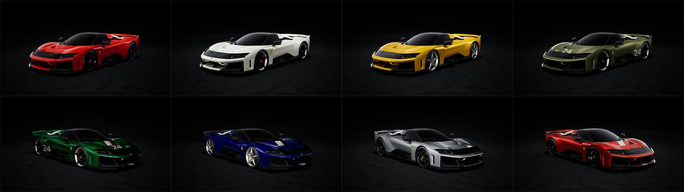 Lucky shoppers who snapped up the 799 examples of the F80 got to choose from these eight stunning colorways