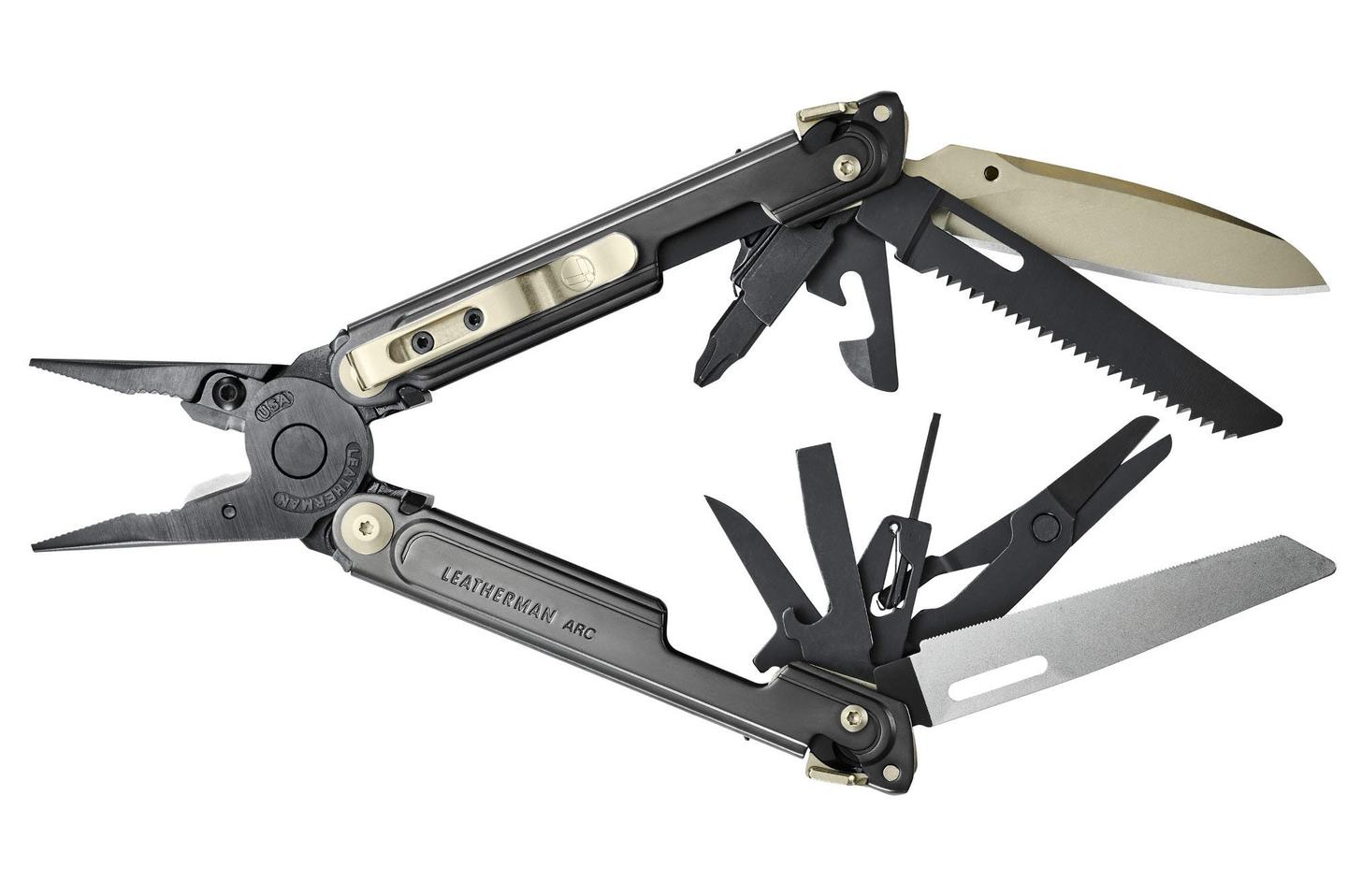 The Leatherman Arc Obsidian brings a 20-tool set with a new look