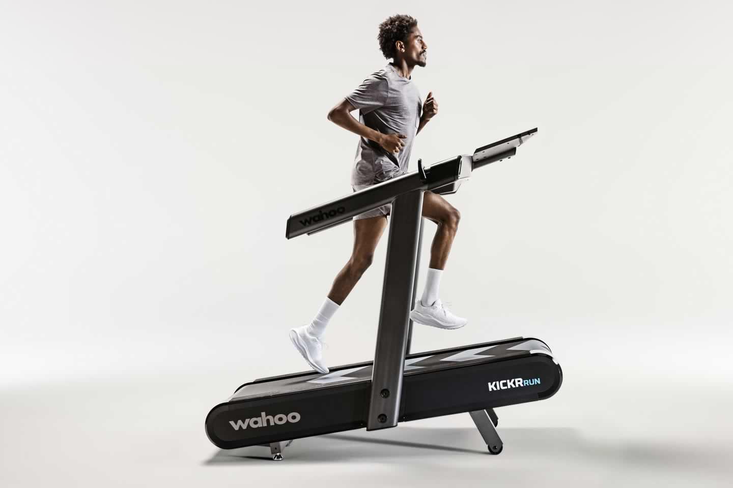 The Kickr Run's incline can increase up to a 15% grade