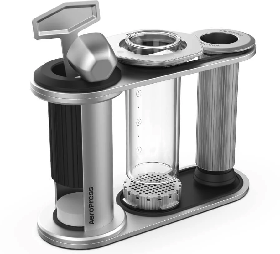 The new Aeropress Stainless Steel Organizer