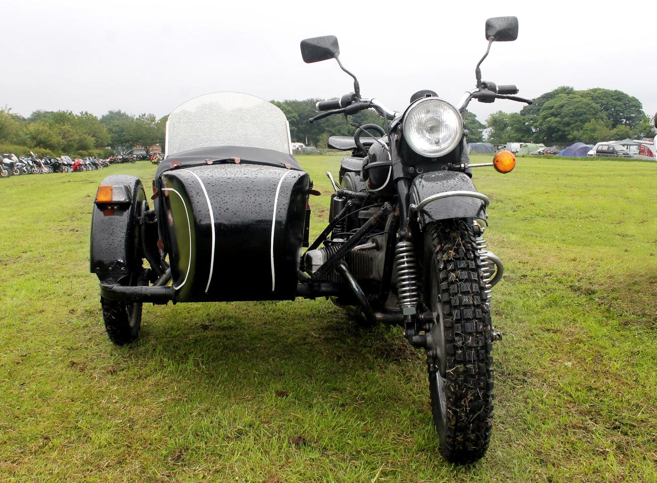 Sidecars are excellent for carrying big items when riding without a passenger