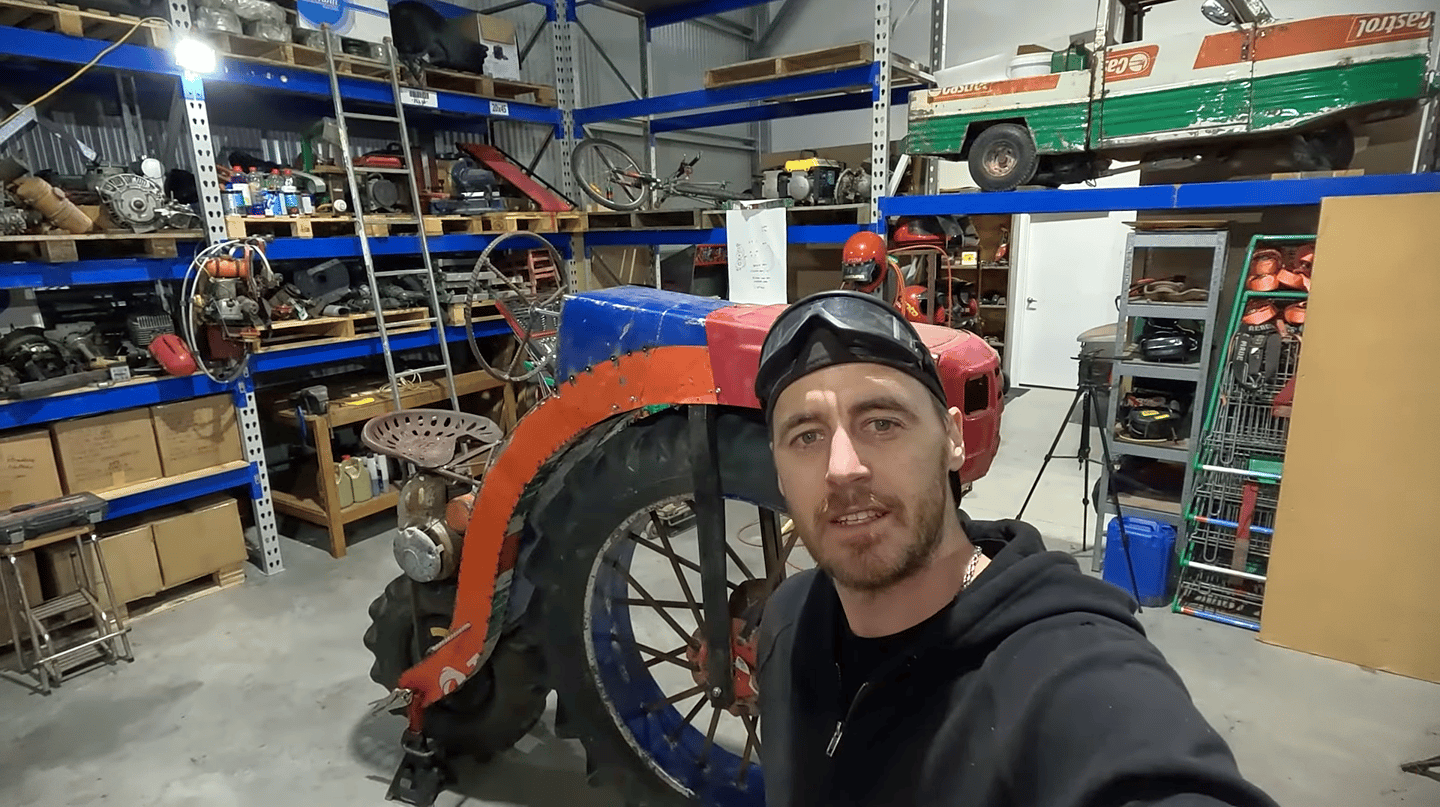 Kenny Paton of Paton Machines enjoys creating DIY builds out of his shed