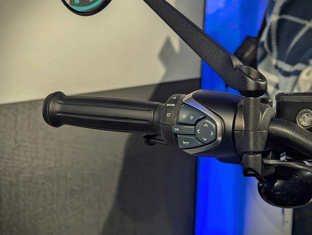 It gets lean angle sensing ABS and cruise control as standard
