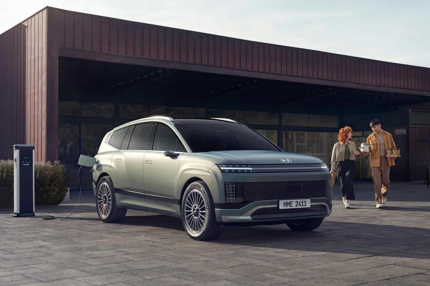 The Ioniq 9 comes in a choice of 16 exterior colors and 3 powertrain options