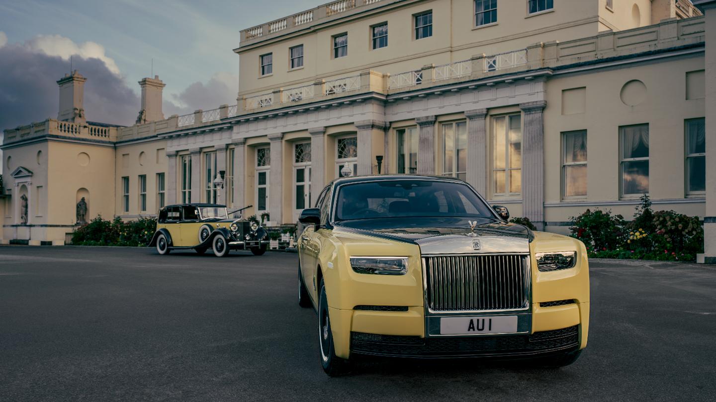 The Goldfinger Phantom with its 1937 counterpart