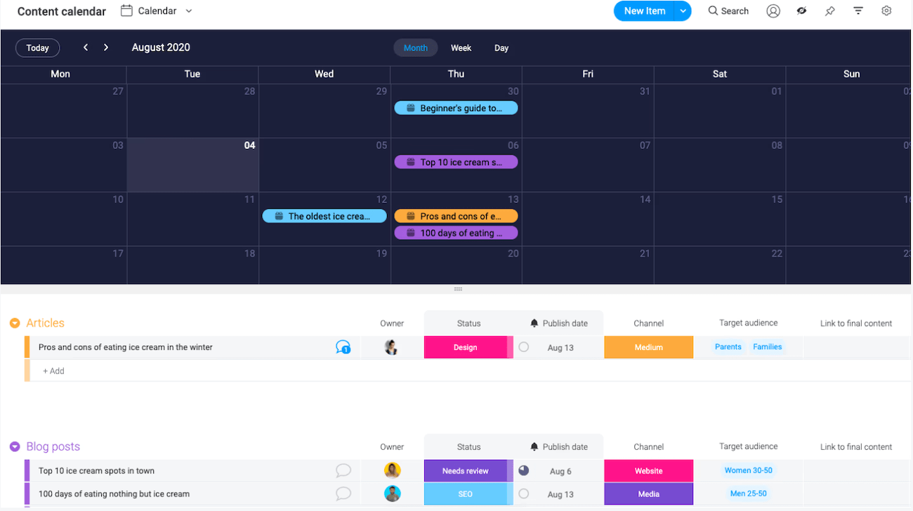 9 Easy Content Calendar Templates You Can Use for Free