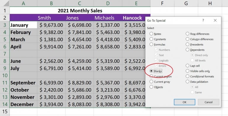 How to Delete Empty Rows in Excel In 2 Simple Steps