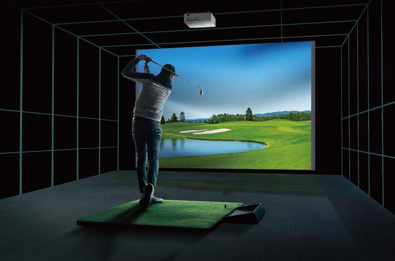 "Panasonic’s Powered Focus allows the focus to be easily readjusted to accommodate various room sizes, which is especially useful in sports simulators"
