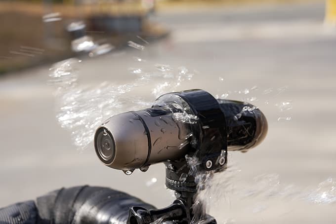 The S50+ is IP66 water-resistant