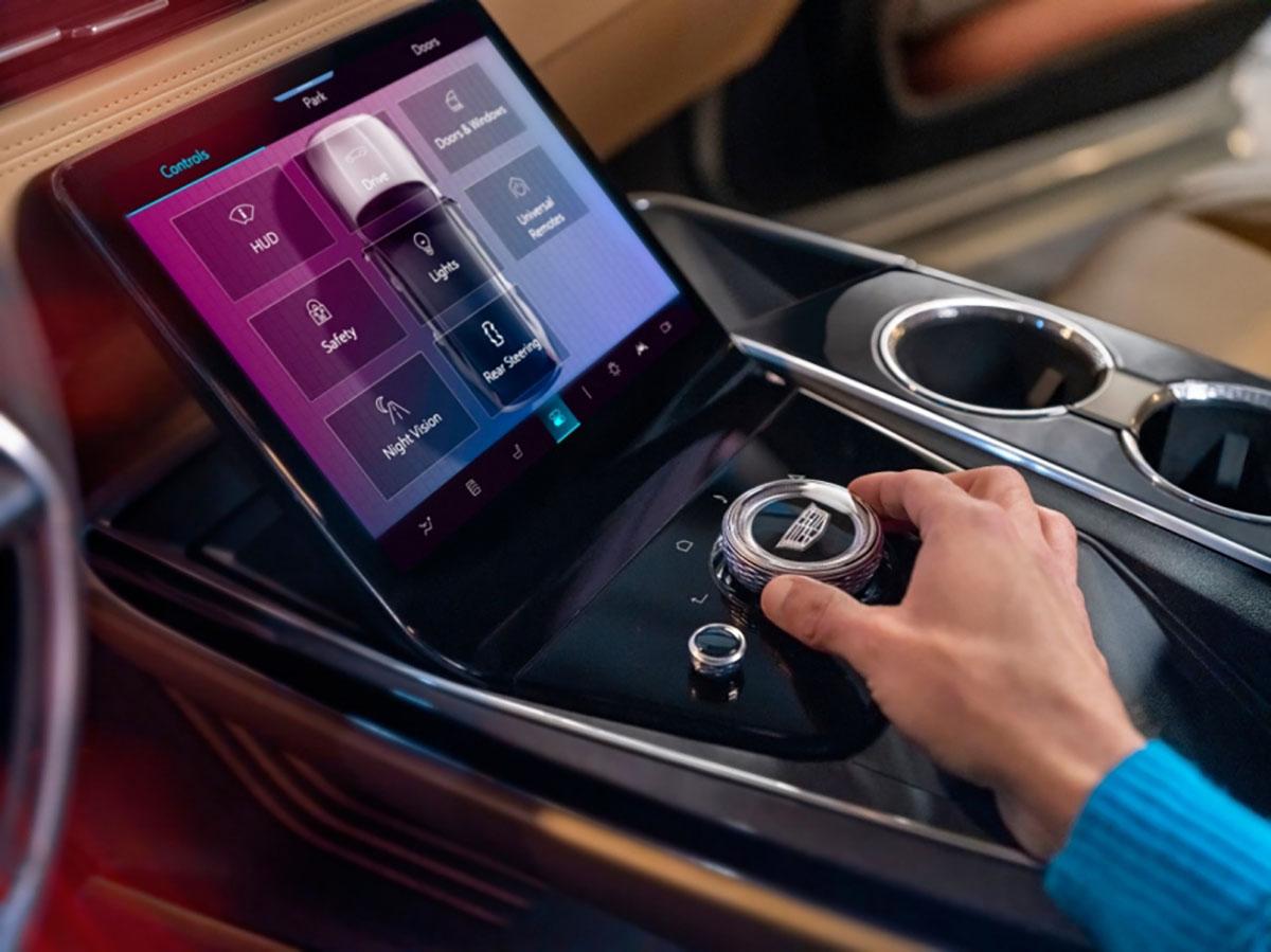 Cadillac, a GM brand, is equipped with multiple data collection points