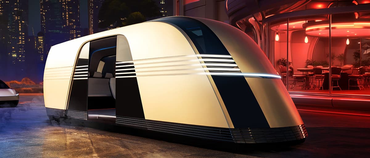 Tesla also talked up this autonomous CyberVan last year - but there aren't yet updates on when it'll show up