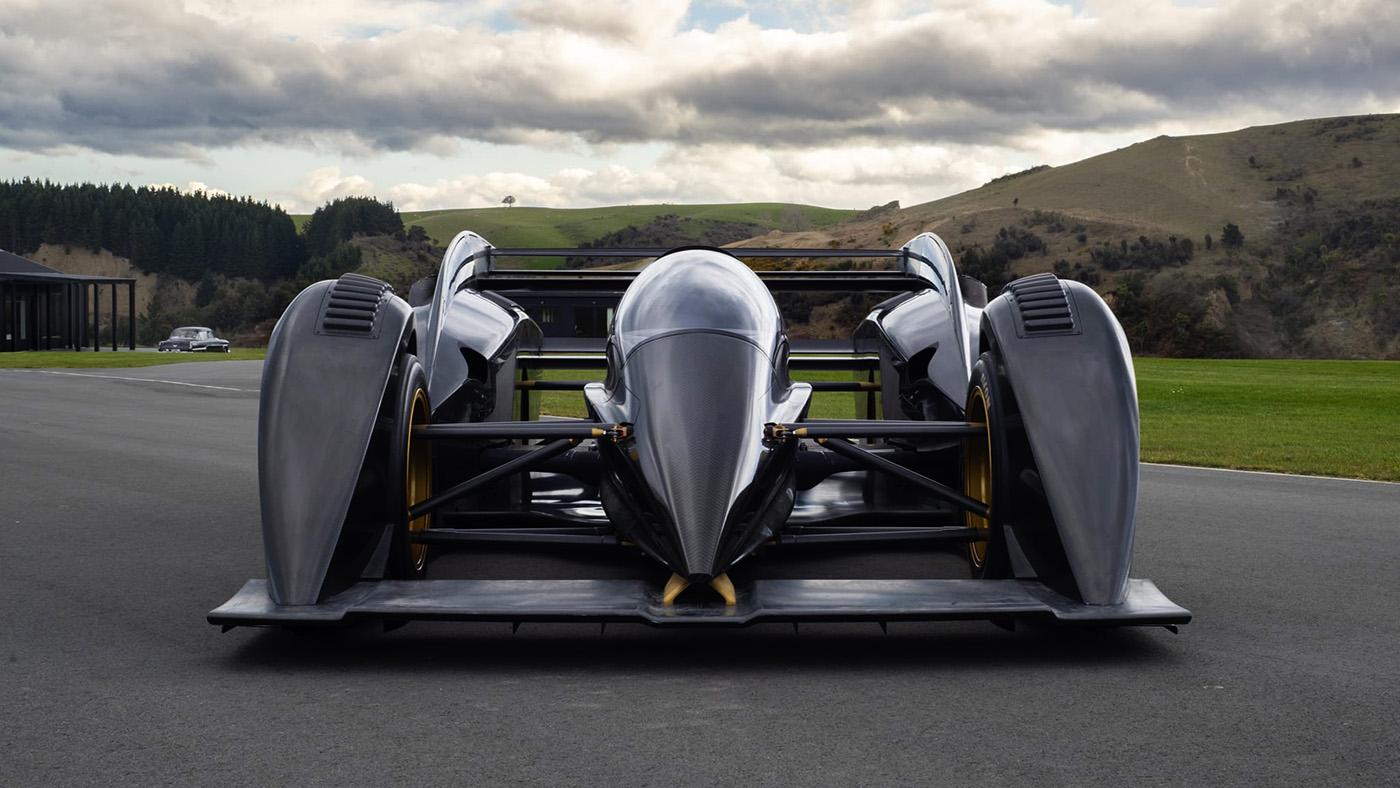 Rodin says the final FZERO will generate an incredible 8,820 lb of downforce