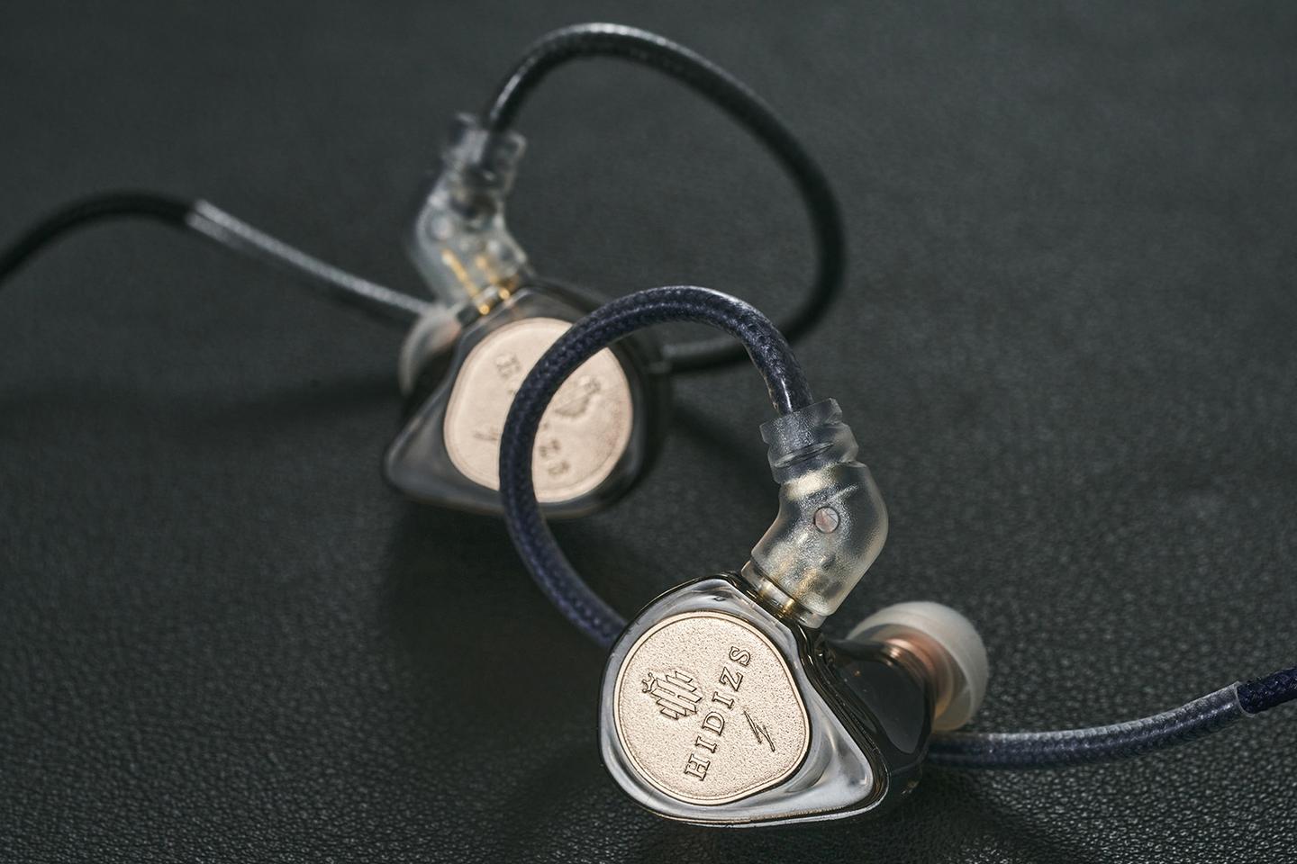 The IEMs look sleek with their transparent housing