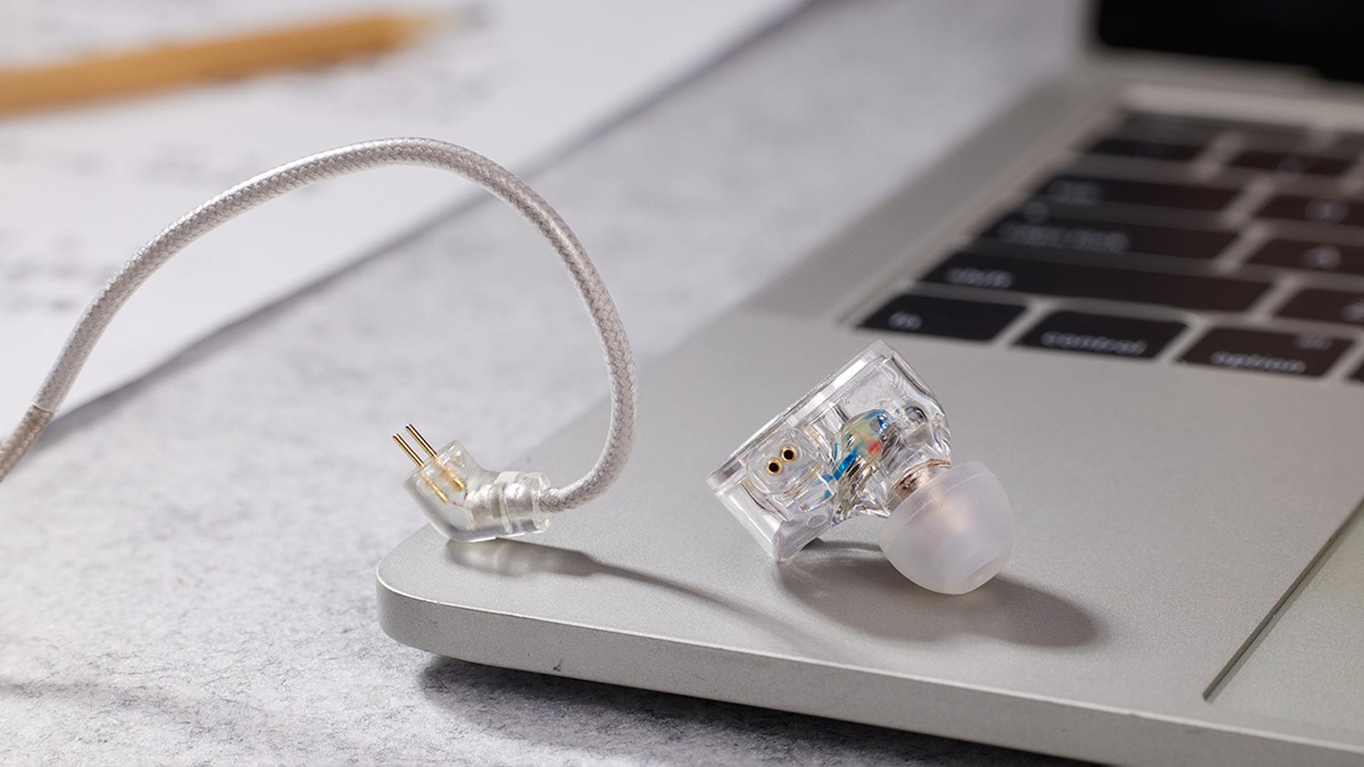 Since the Nebula cable comes with 2-pin connectors, you can use the DAC with any compatible IEMs you like